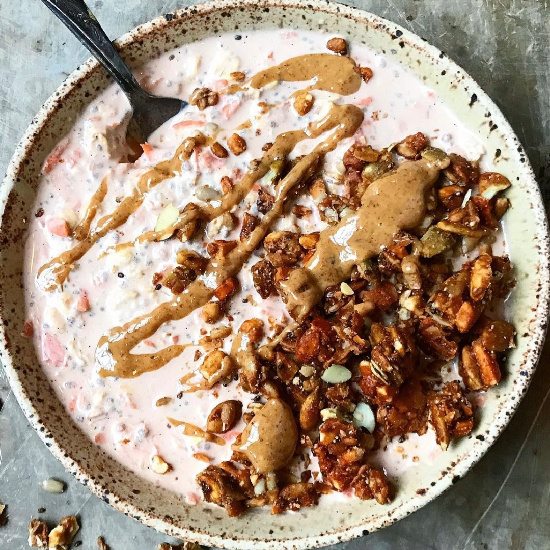 Cosy Carrot Cake Overnight Oats