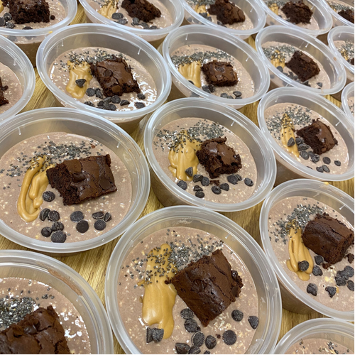 Galaxy Caramel Overnight Oats