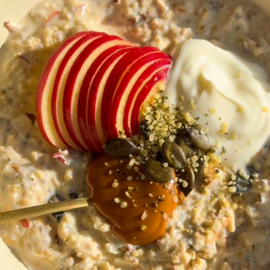 Apple & Chocolate Bircher Muesli