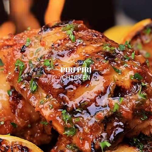Nandos Style Peri Peri Chicken. Sweet Potato Mash. Lemon & Herb Drizzle (L)
