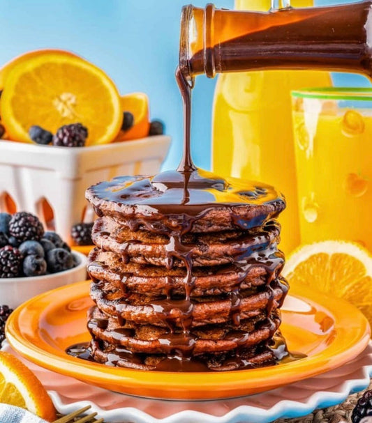 Blueberry, Scottish Honey & Belgian Chocolate Chip Protein Pancakes