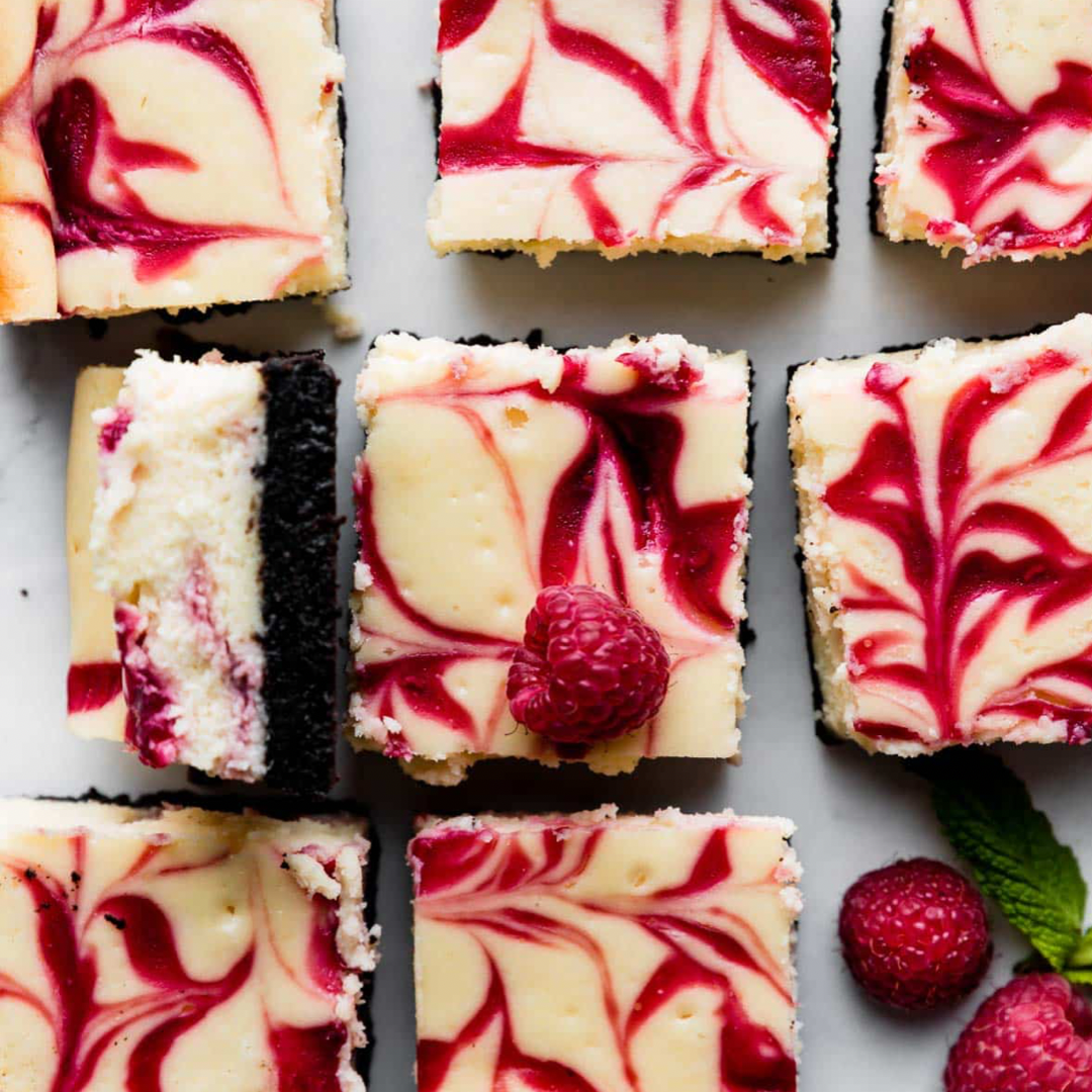 White Chocolate & Strawberry Cheesecake